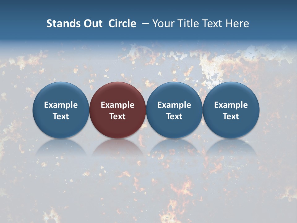 Backdrop Wall Effect PowerPoint Template