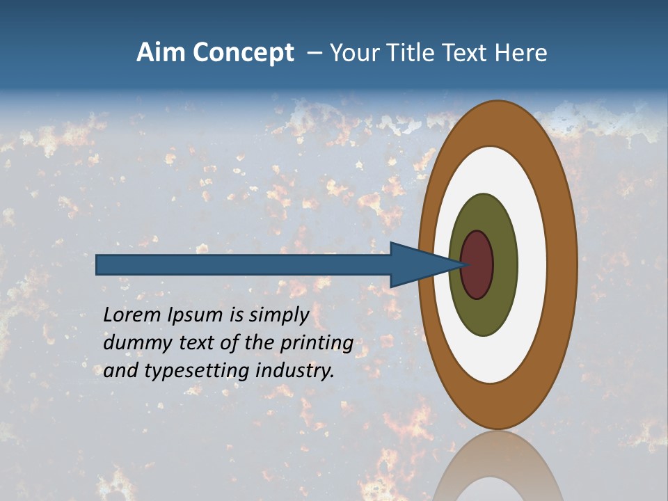 Backdrop Wall Effect PowerPoint Template