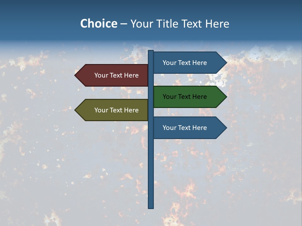 Backdrop Wall Effect PowerPoint Template