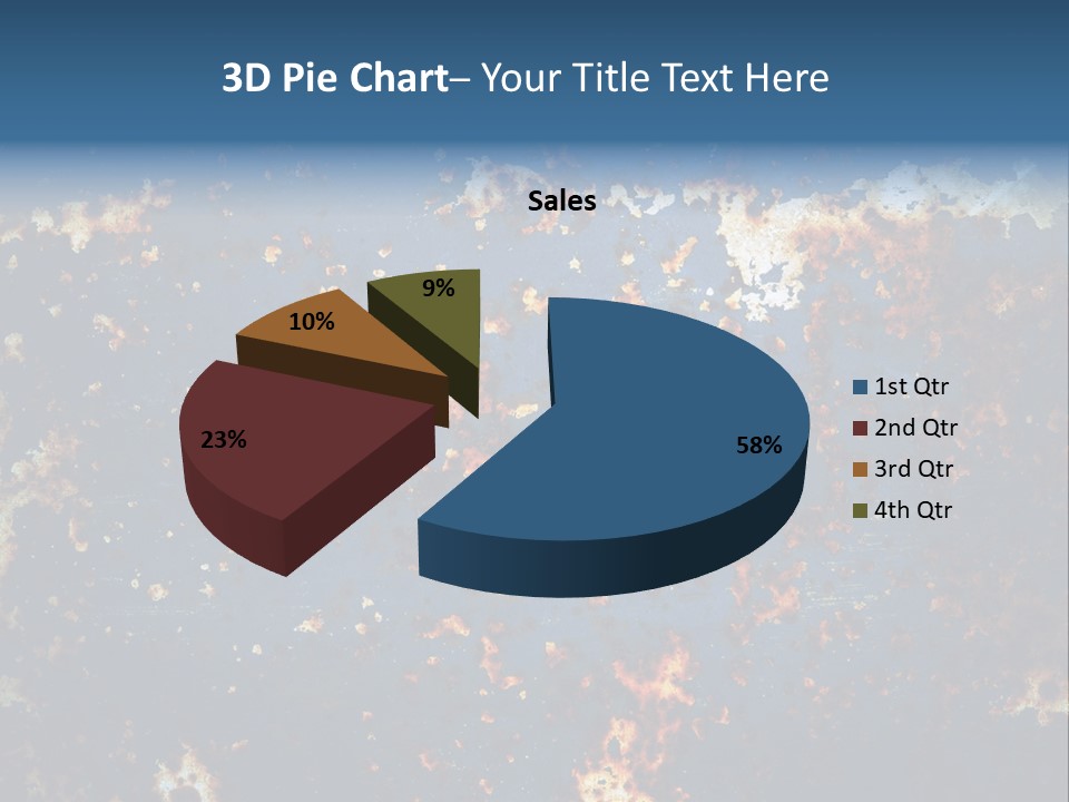 Backdrop Wall Effect PowerPoint Template