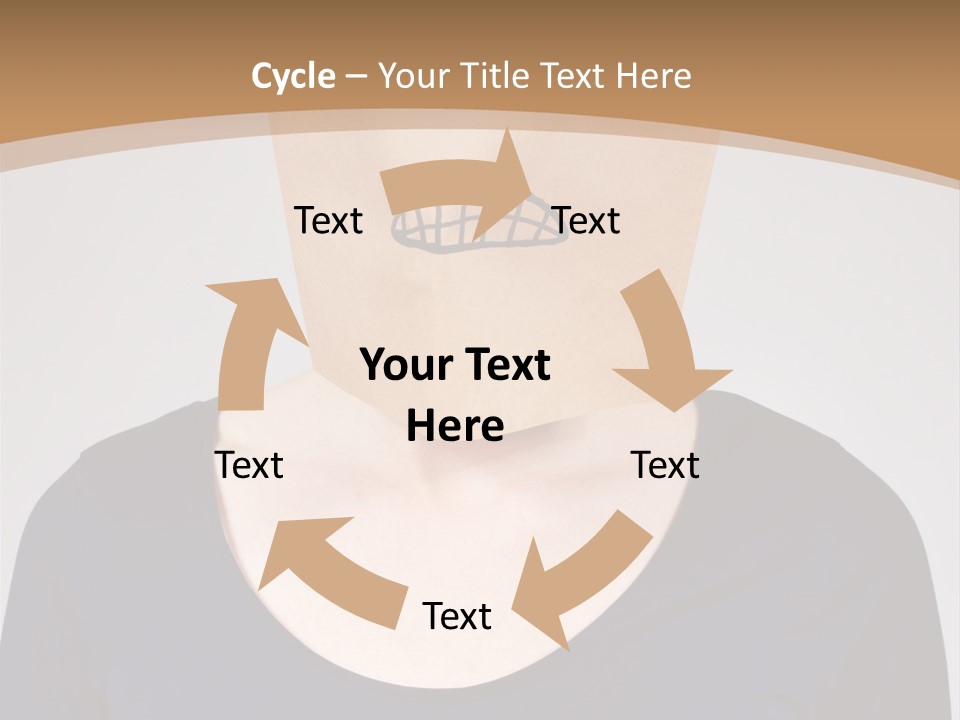 On White Rebellion Mad PowerPoint Template