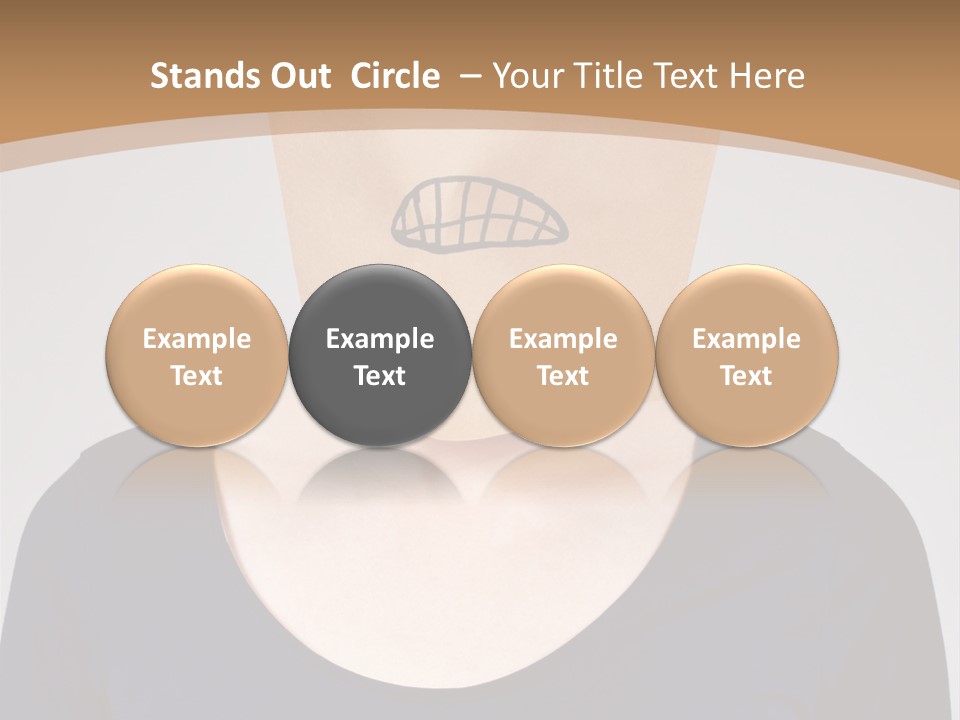 On White Rebellion Mad PowerPoint Template