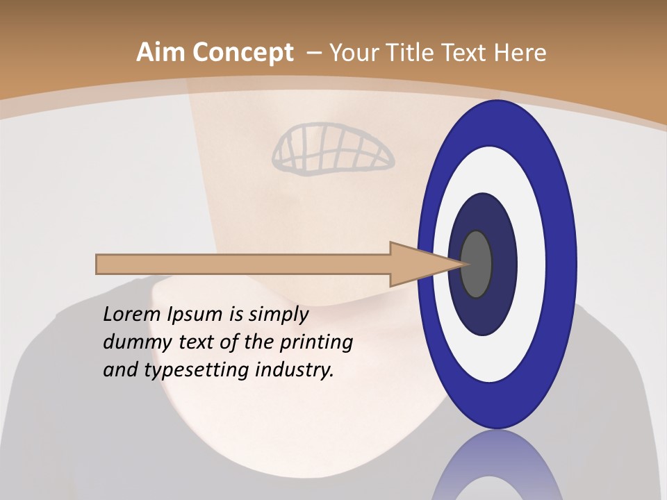 On White Rebellion Mad PowerPoint Template