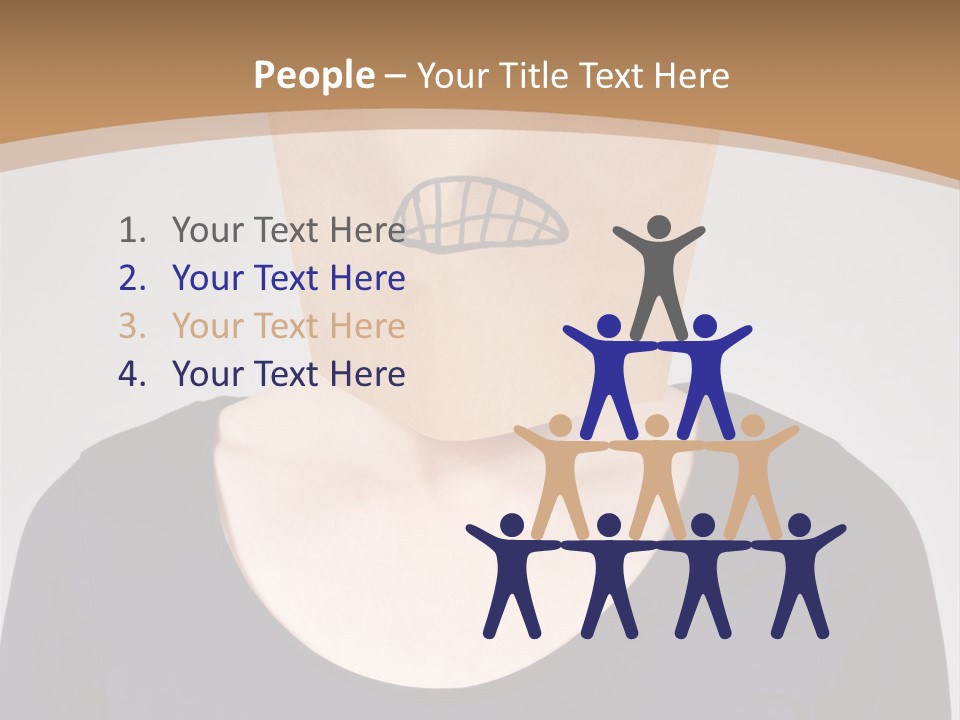 On White Rebellion Mad PowerPoint Template