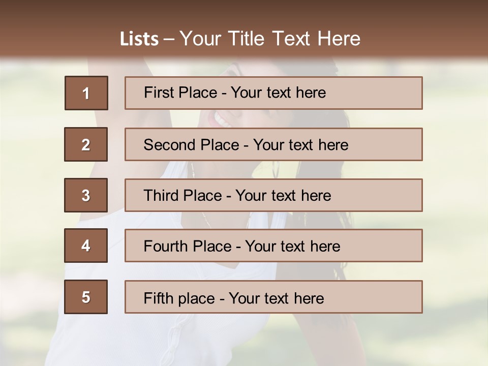 Sportswear Sportive Outdoors PowerPoint Template