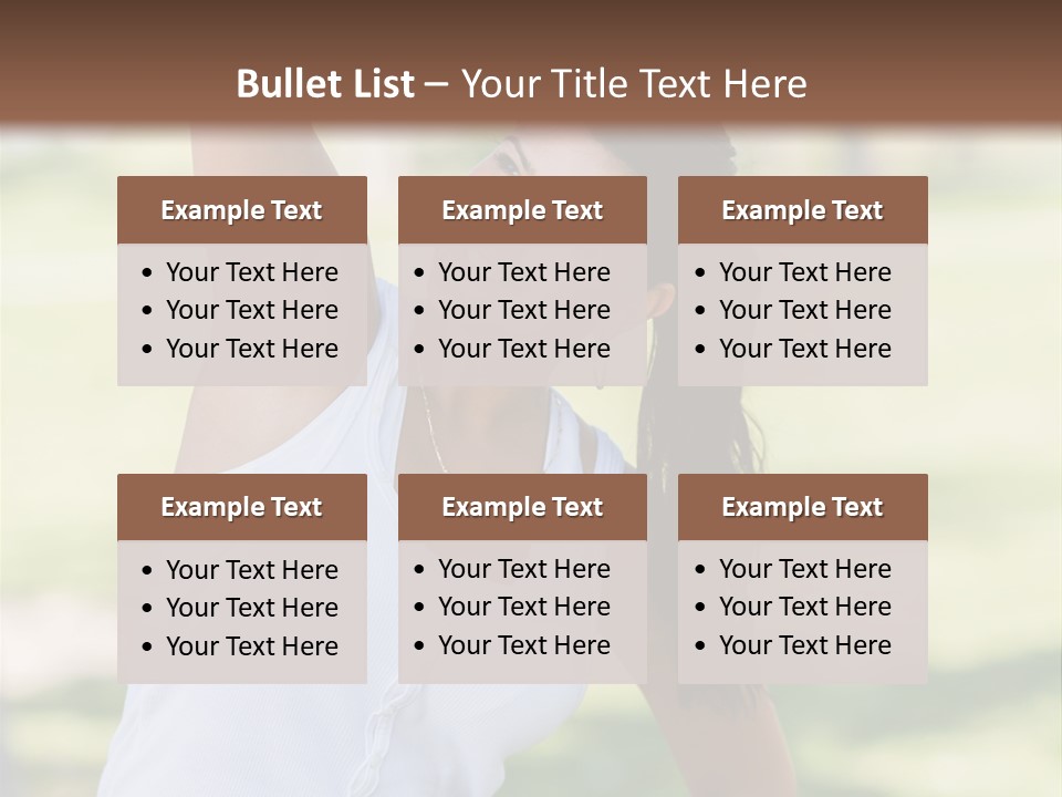 Sportswear Sportive Outdoors PowerPoint Template