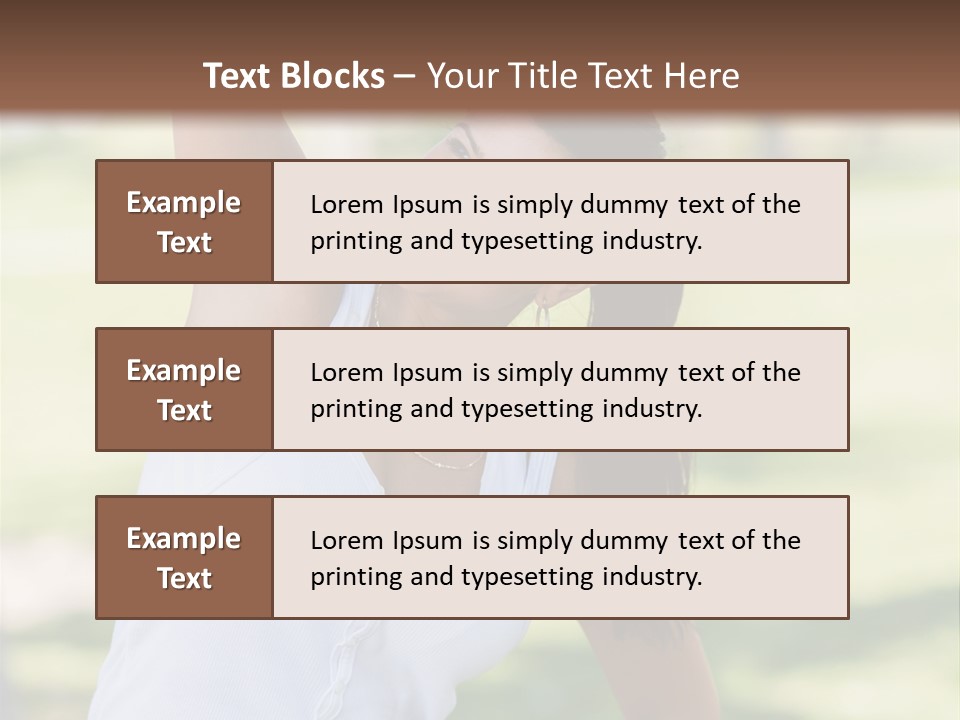 Sportswear Sportive Outdoors PowerPoint Template