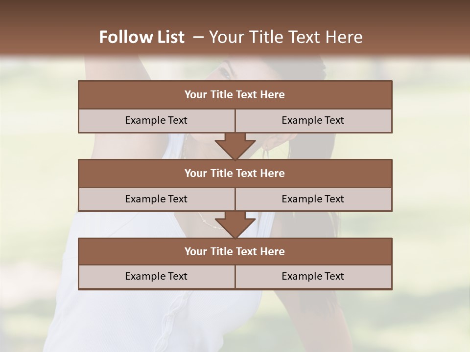 Sportswear Sportive Outdoors PowerPoint Template