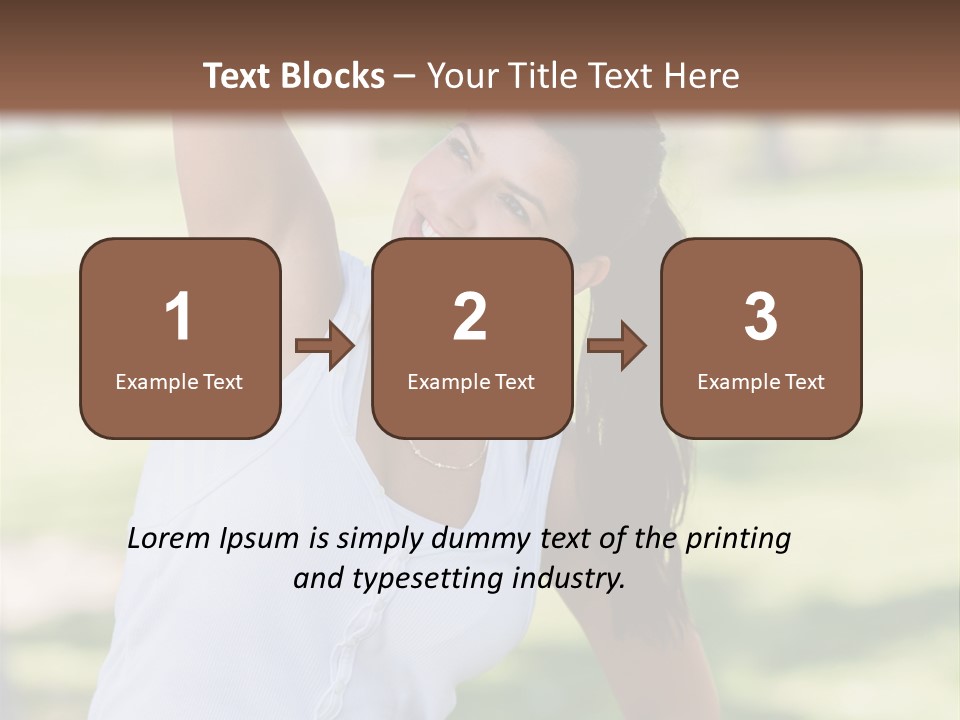 Sportswear Sportive Outdoors PowerPoint Template