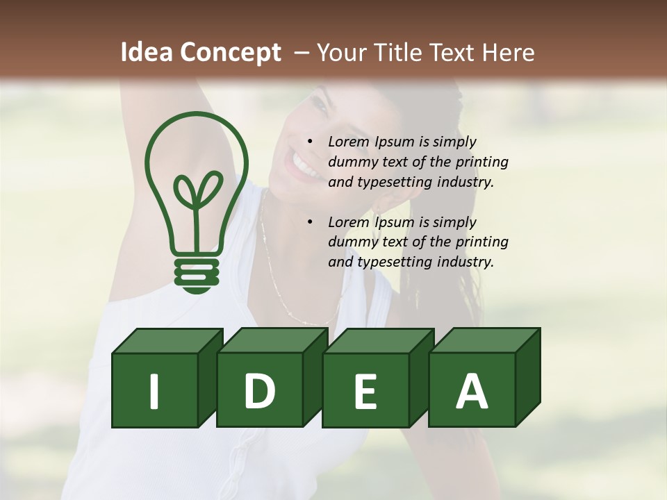 Sportswear Sportive Outdoors PowerPoint Template