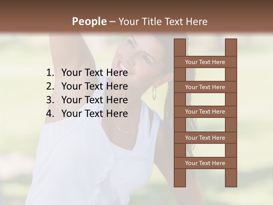 Sportswear Sportive Outdoors PowerPoint Template