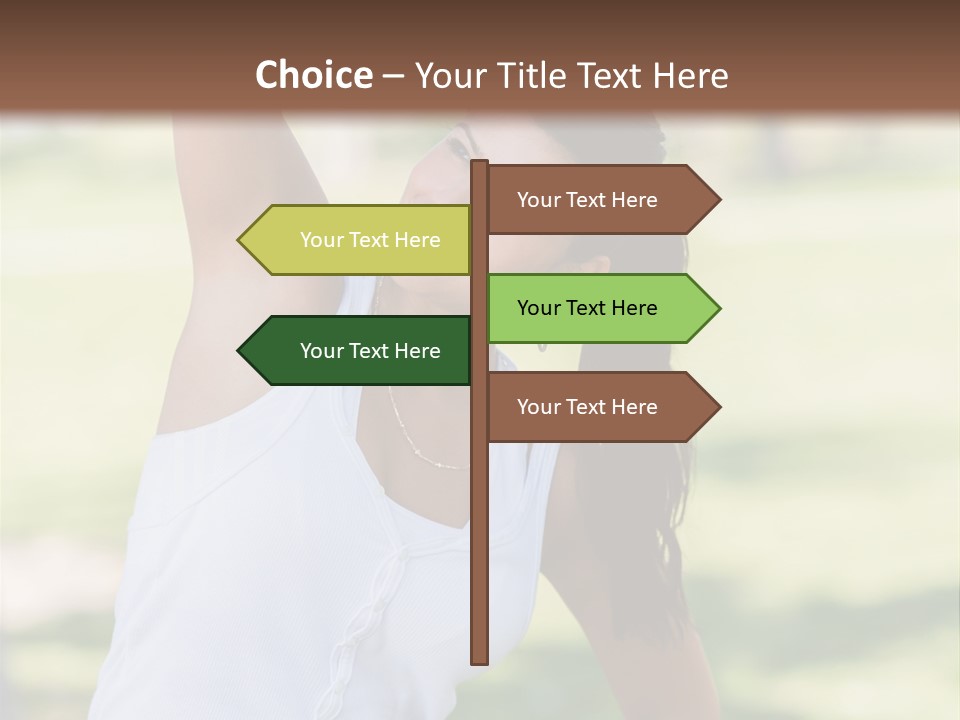 Sportswear Sportive Outdoors PowerPoint Template