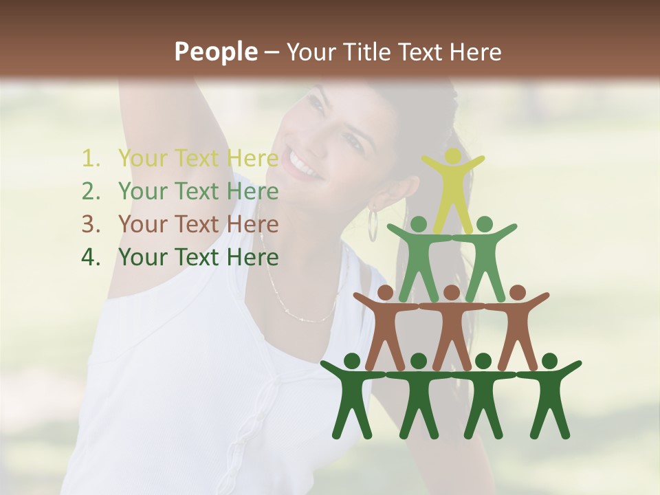 Sportswear Sportive Outdoors PowerPoint Template