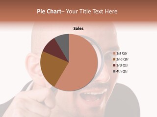 Look Man Eye PowerPoint Template