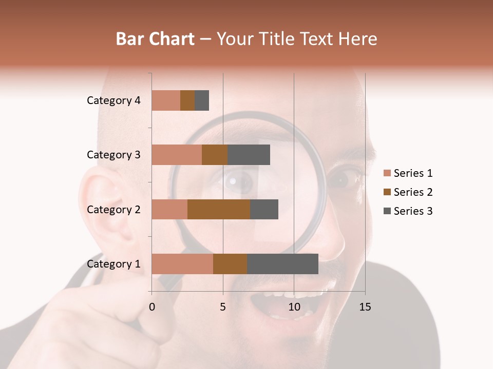 Look Man Eye PowerPoint Template