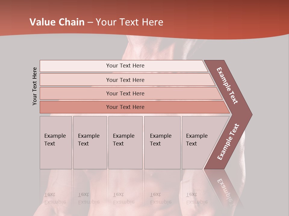 Young Exercise Heavy PowerPoint Template