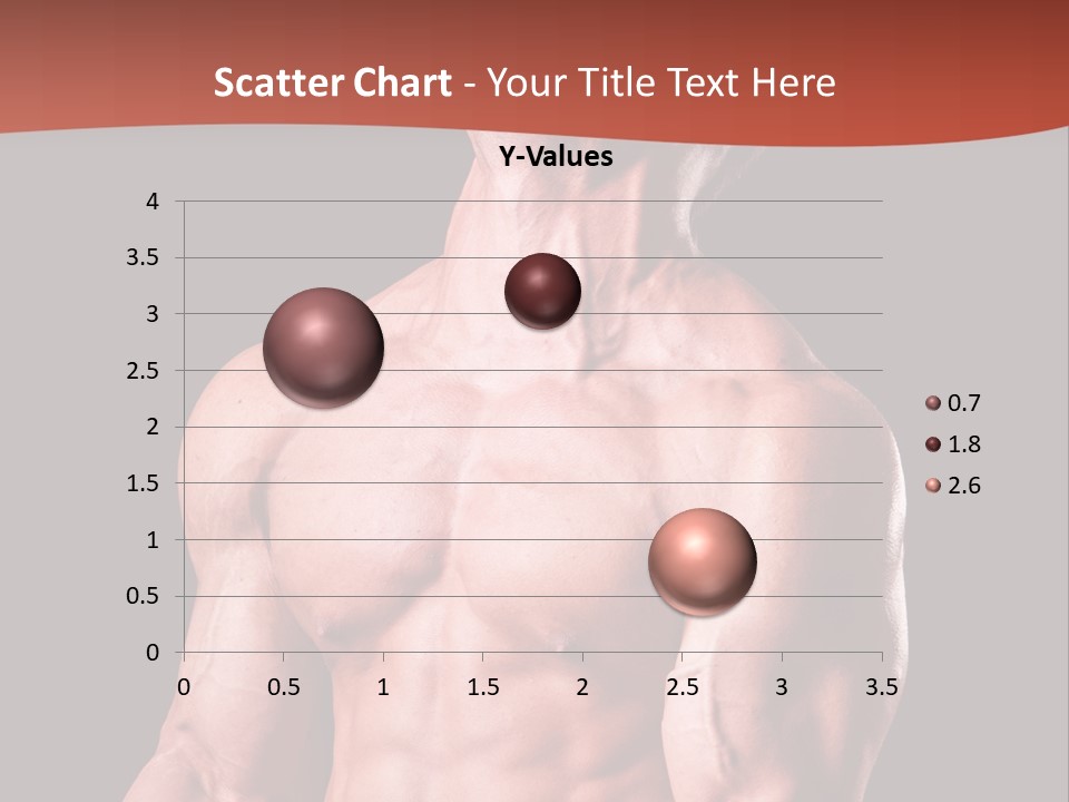 Young Exercise Heavy PowerPoint Template