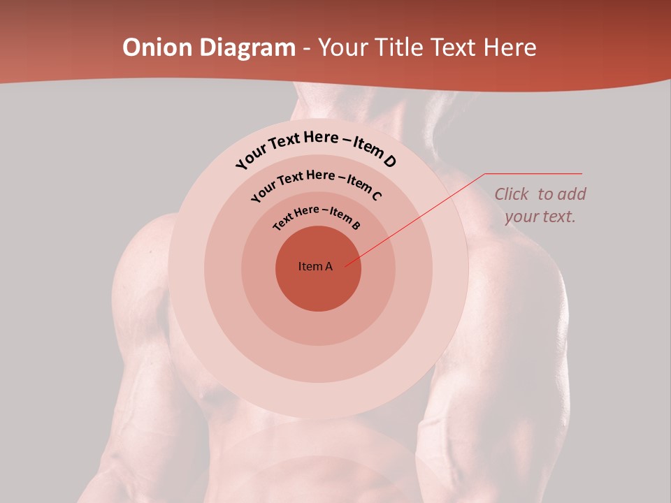 Young Exercise Heavy PowerPoint Template