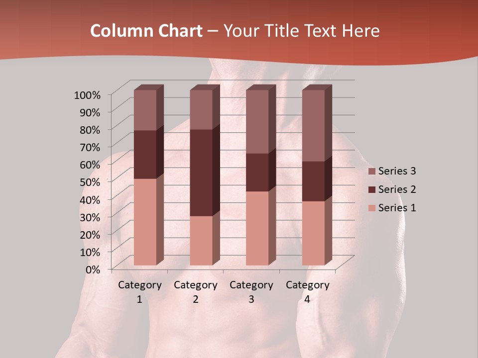 Young Exercise Heavy PowerPoint Template