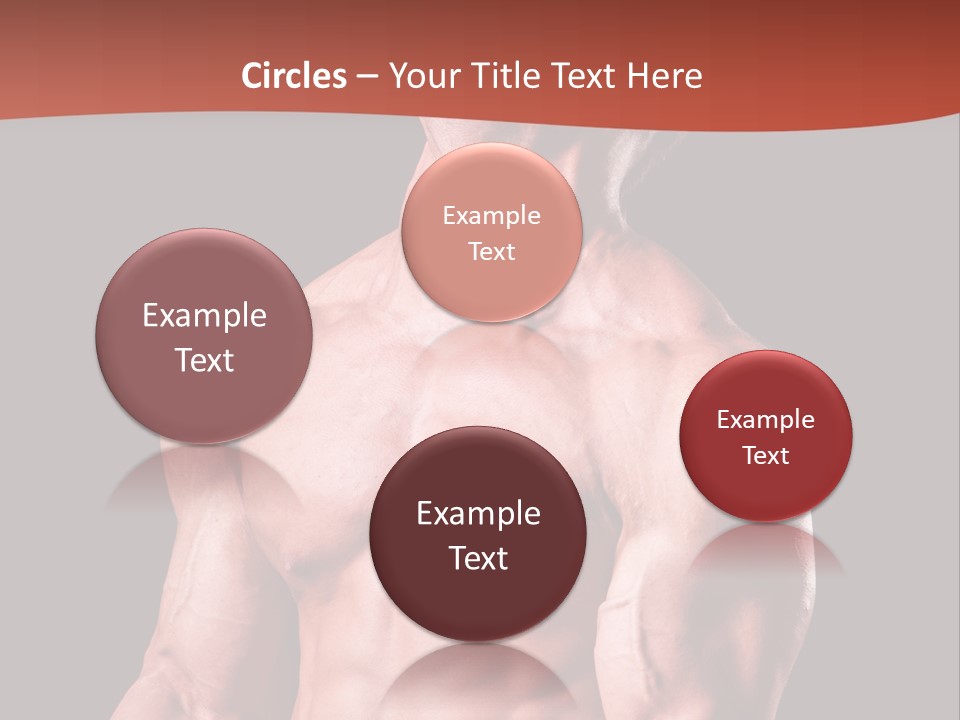 Young Exercise Heavy PowerPoint Template