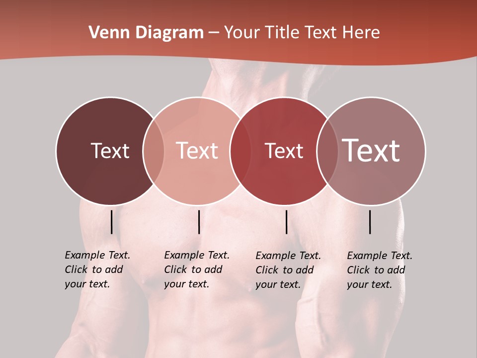 Young Exercise Heavy PowerPoint Template