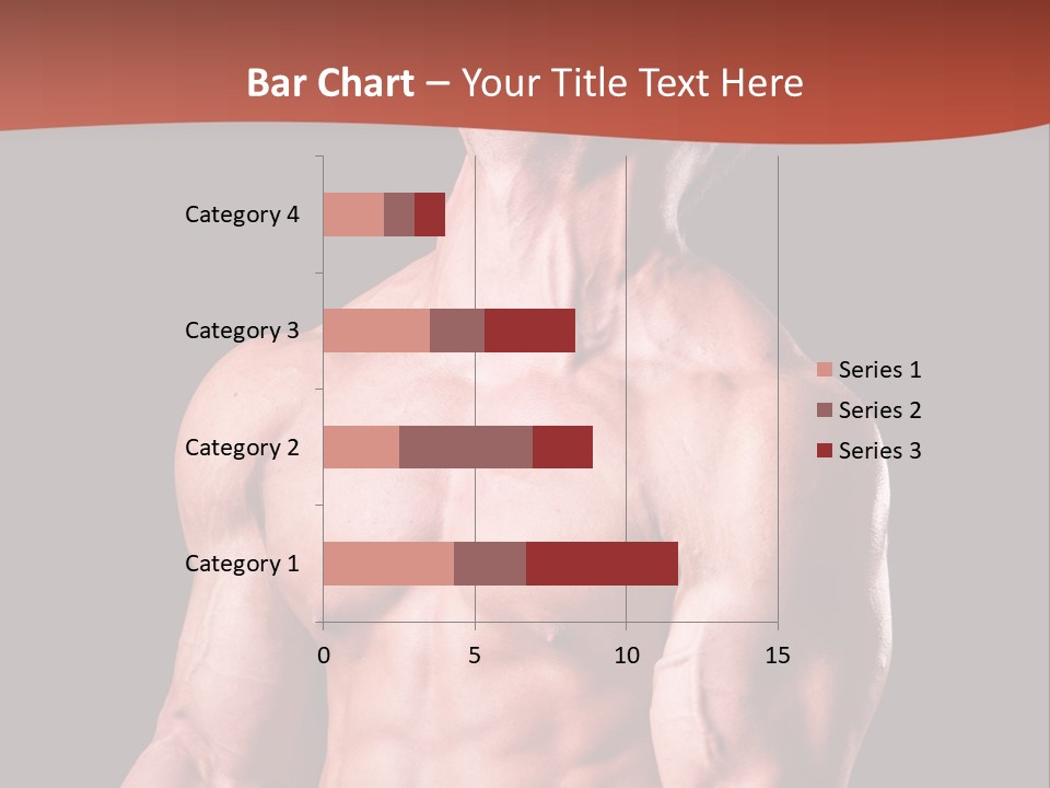 Young Exercise Heavy PowerPoint Template