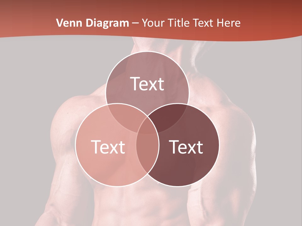 Young Exercise Heavy PowerPoint Template