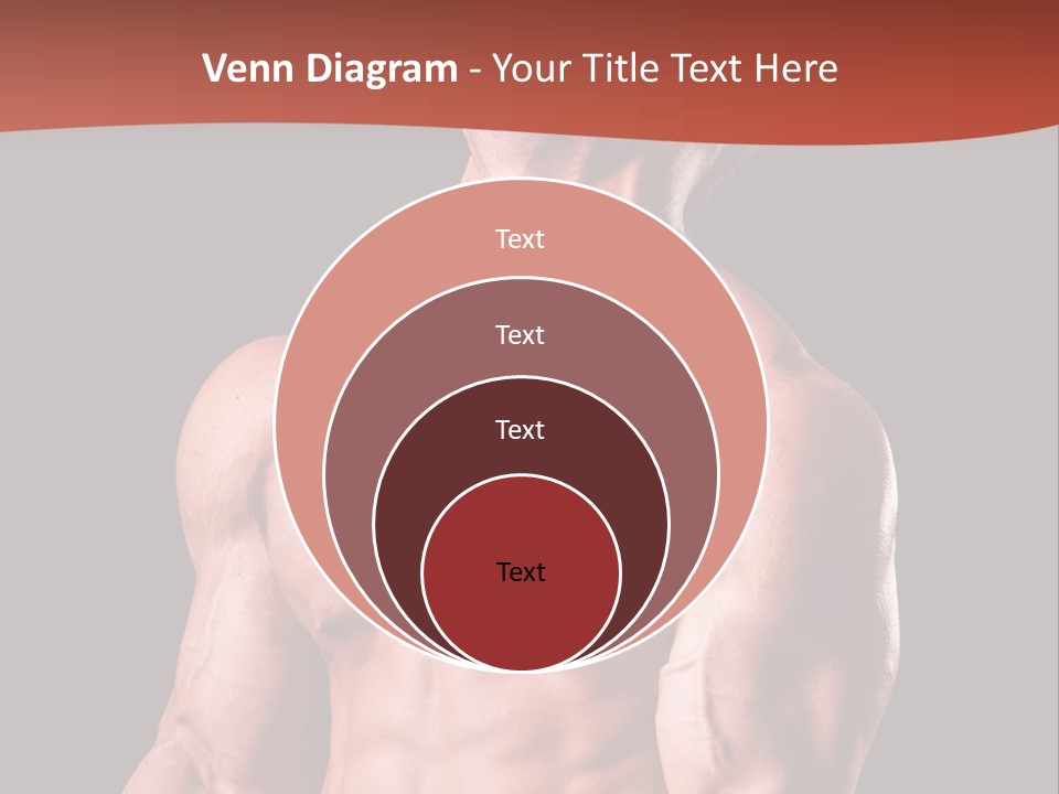 Young Exercise Heavy PowerPoint Template