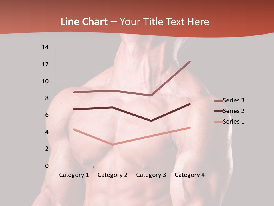 Young Exercise Heavy PowerPoint Template