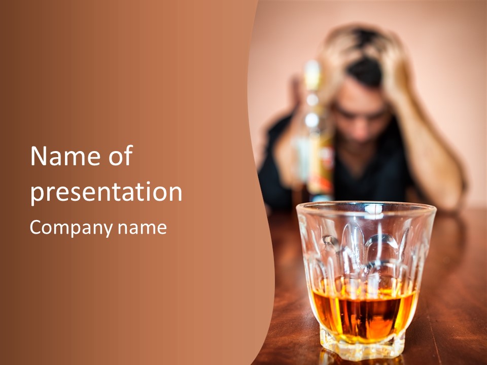 One Health Whisky PowerPoint Template