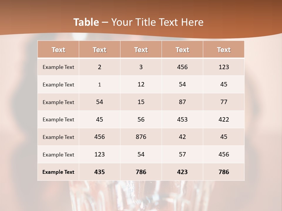 One Health Whisky PowerPoint Template