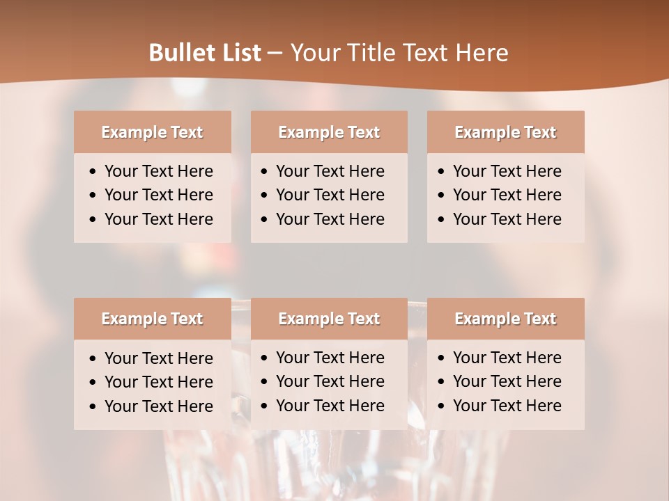 One Health Whisky PowerPoint Template