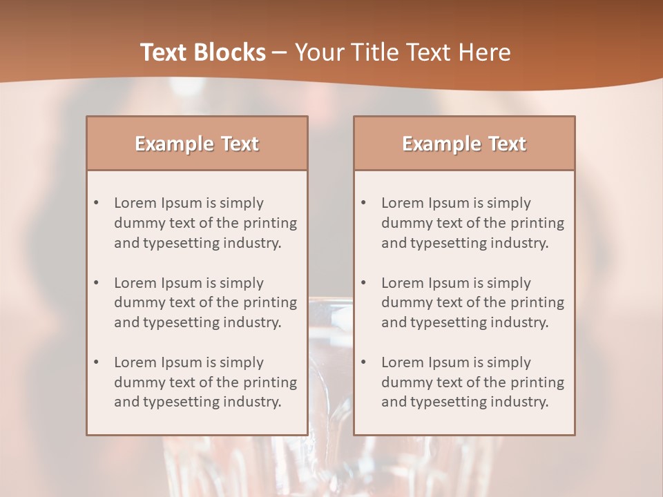 One Health Whisky PowerPoint Template