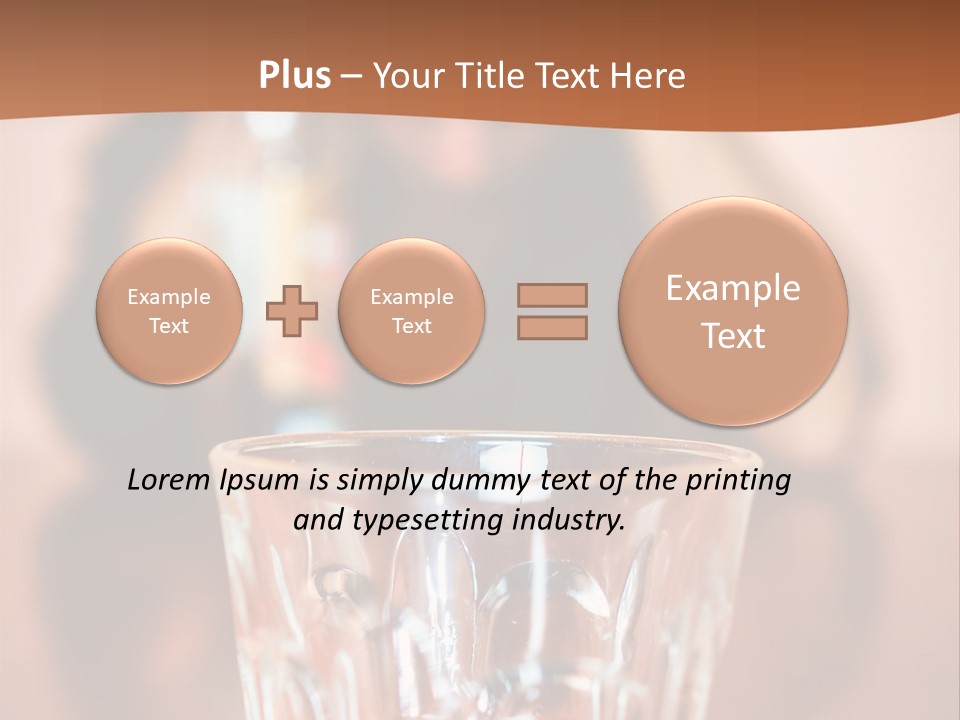 One Health Whisky PowerPoint Template