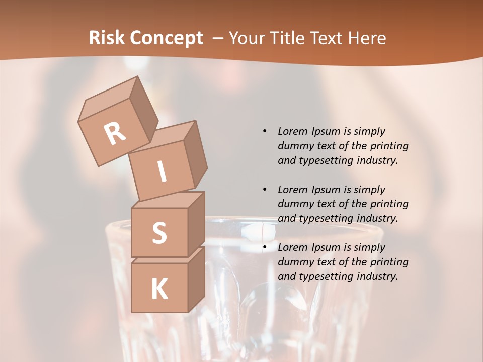 One Health Whisky PowerPoint Template