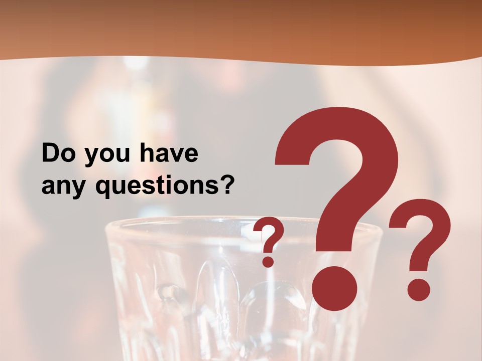 One Health Whisky PowerPoint Template