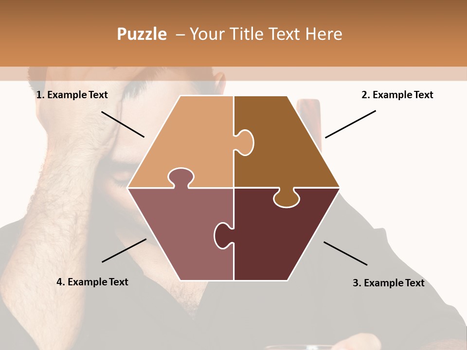 Glass People Alcoholism PowerPoint Template