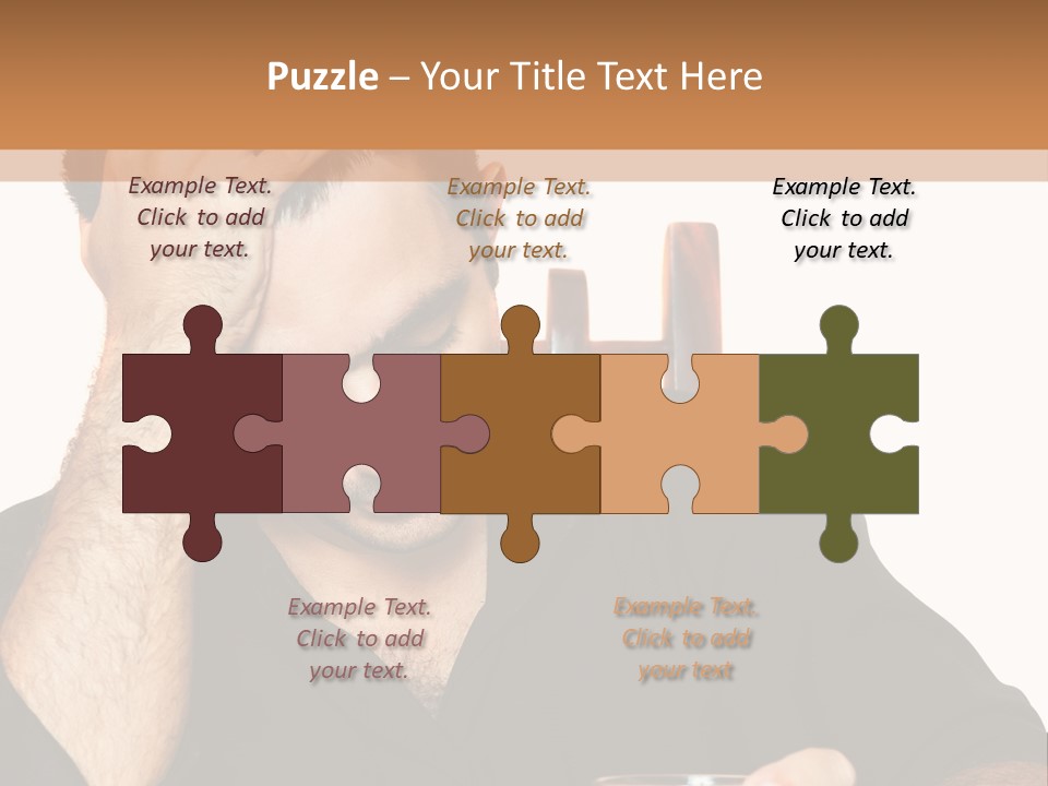 Glass People Alcoholism PowerPoint Template