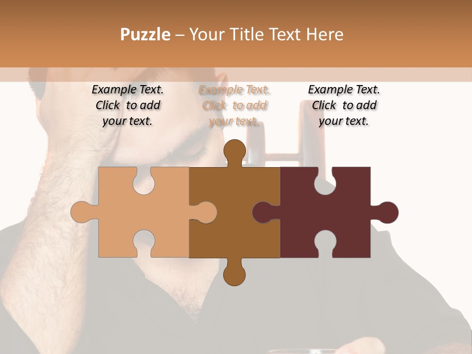 Glass People Alcoholism PowerPoint Template