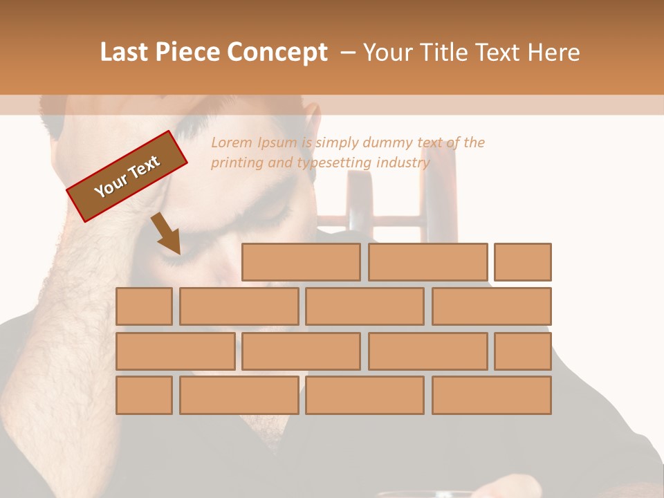 Glass People Alcoholism PowerPoint Template