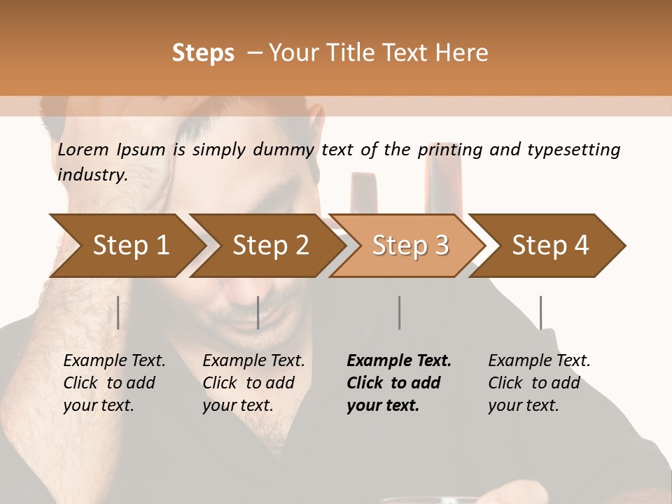 Glass People Alcoholism PowerPoint Template