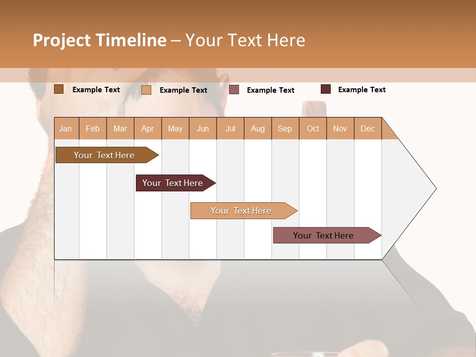 Glass People Alcoholism PowerPoint Template