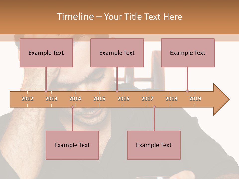 Glass People Alcoholism PowerPoint Template
