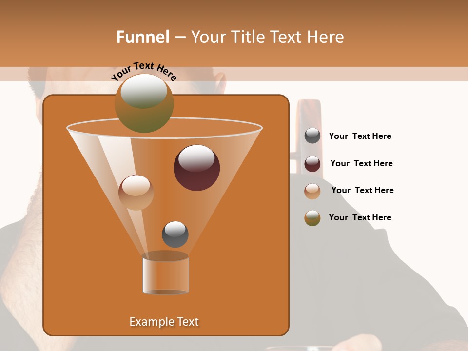 Glass People Alcoholism PowerPoint Template