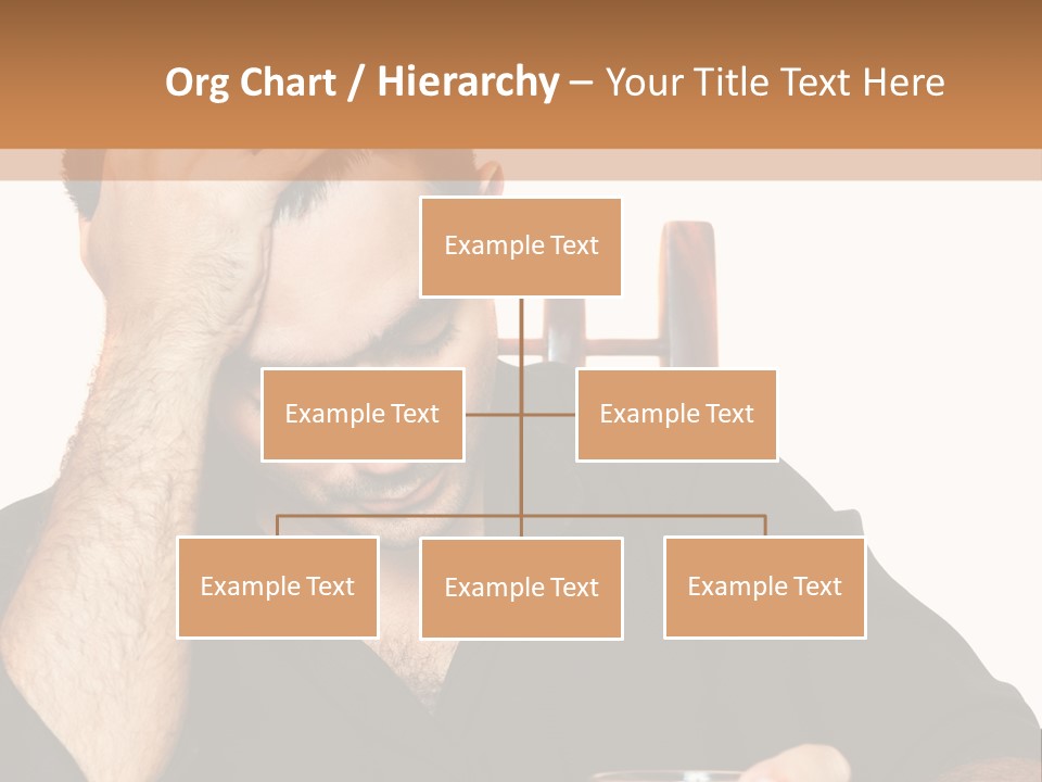 Glass People Alcoholism PowerPoint Template
