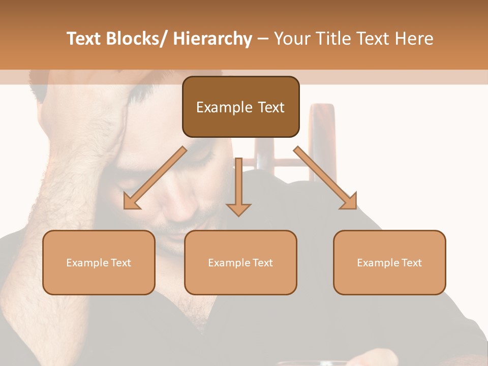Glass People Alcoholism PowerPoint Template