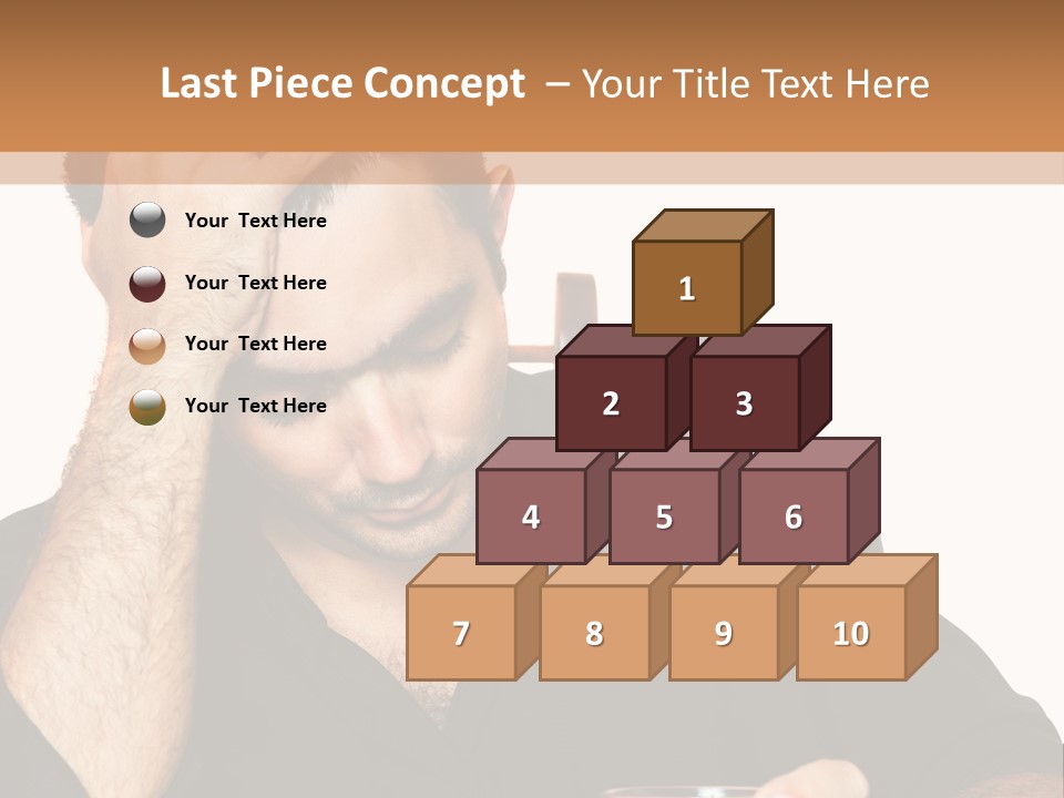 Glass People Alcoholism PowerPoint Template