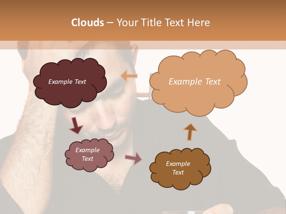 Glass People Alcoholism PowerPoint Template