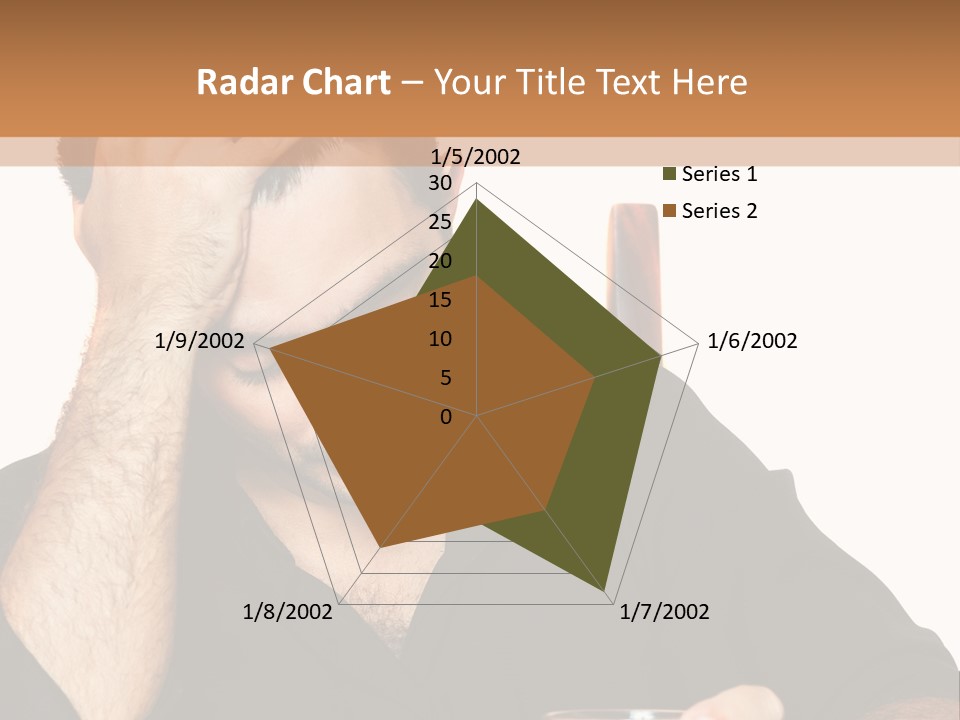 Glass People Alcoholism PowerPoint Template