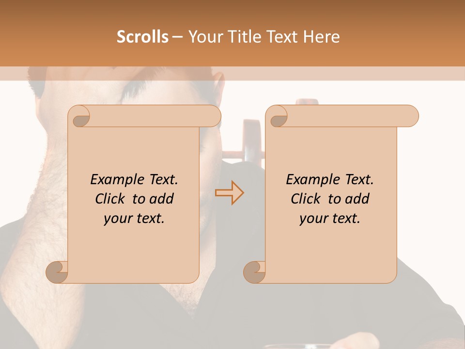 Glass People Alcoholism PowerPoint Template